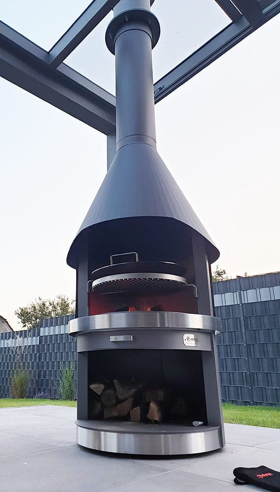 Grillkamine im Außenbereich